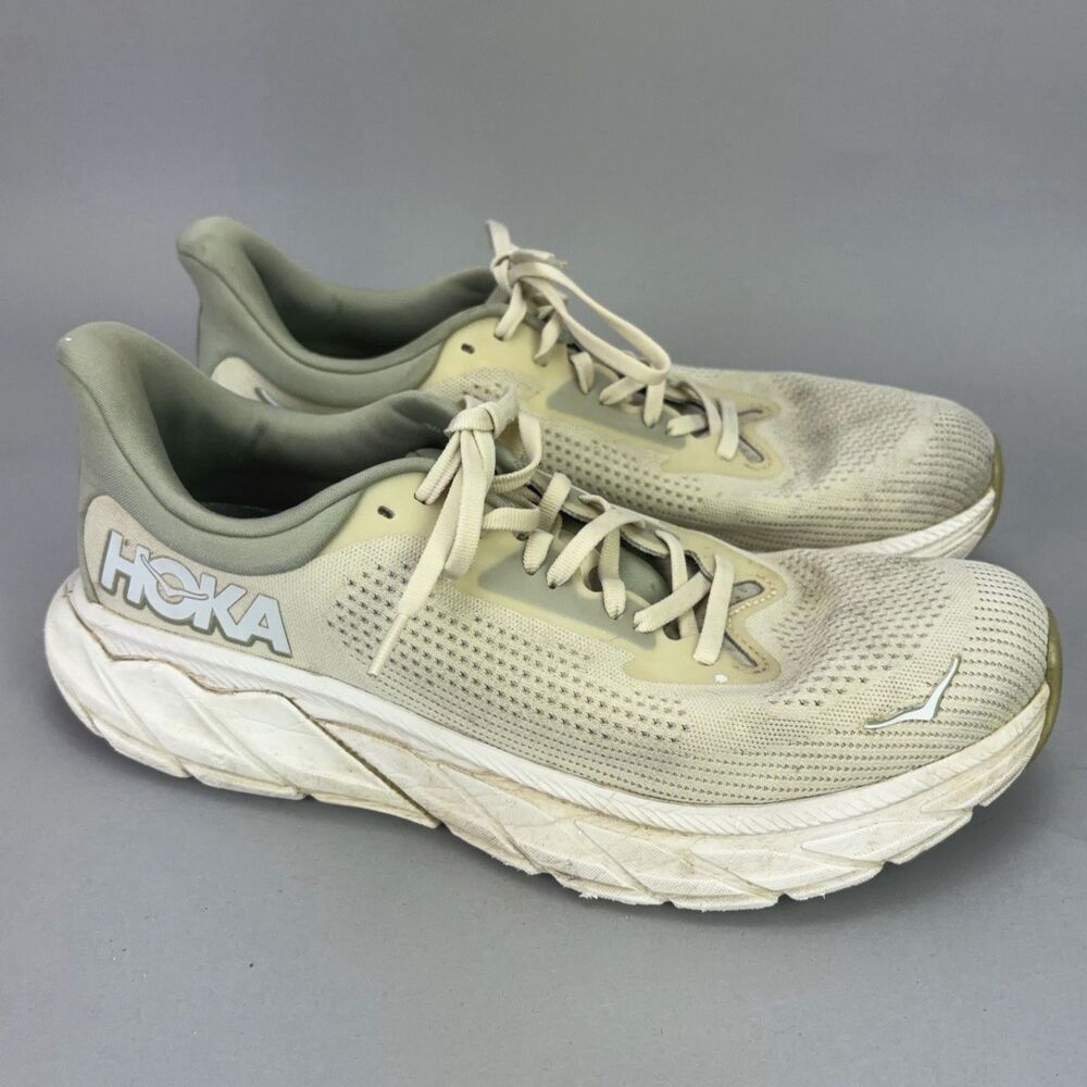 Hoka Arahi 7 Oat Milk/Barley Men's Size US 10.5 D Medium Running Sneakers